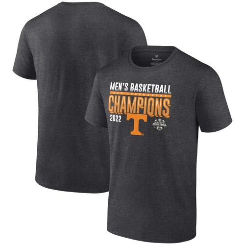 Men's Fanatics Heathered Charcoal Tennessee Volunteers 2022 SEC Men's Basketball