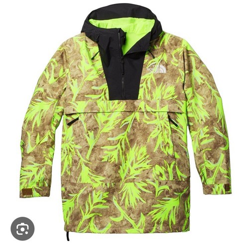The North Face Silvani Anorak Shell Hooded Waterproof Ski Jacket + Bibs LG Mens