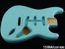 CORPO Fender USA Custom Shop 1969 Journeyman Relic Strat, blu Daphne sbiadito