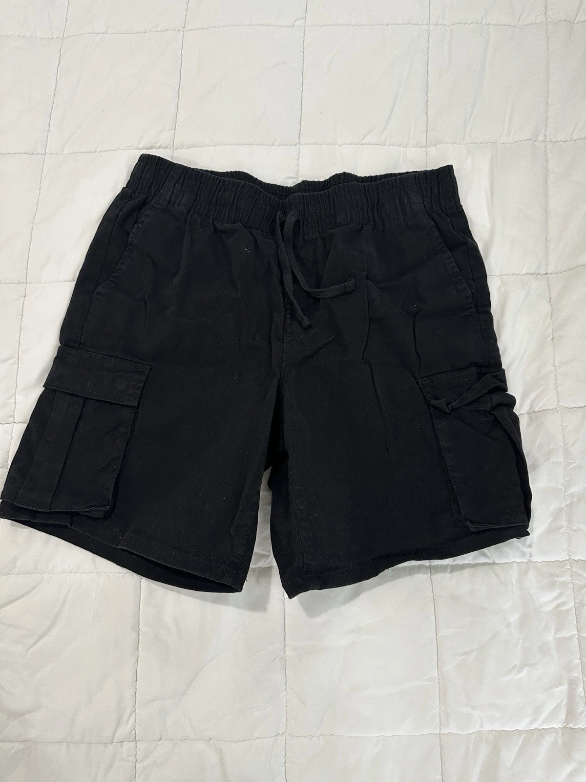 Nova Men Cargo Shorts Size Medium Black/Khaki/Green