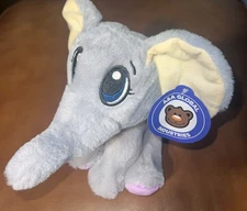 A&A Global Industries Gray Elephant Crane Claw Machine Plush 8" Stuffed Animal