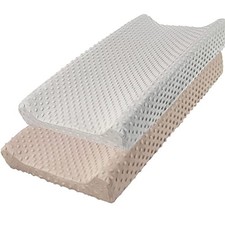 Owlowla Changing Pad Cover 2-Pack, Soft Minky Dots, Silver Grey  Khaki