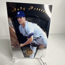1996 Pinnacle - Andy Pettitte New York Yankees Baseball Rookie Card #92. rookie card picture