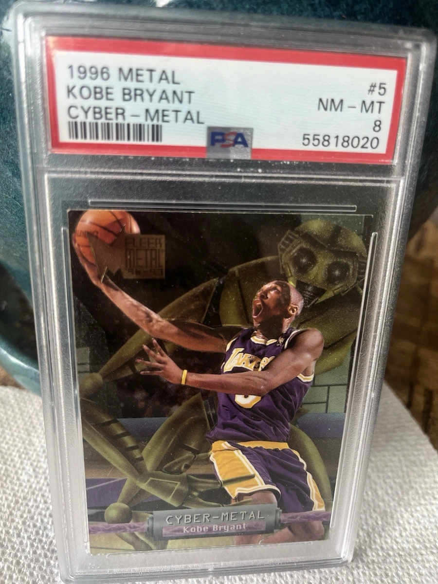 Kobe Bryant Basketball Grade 8 Rookie Sports Trading Cards