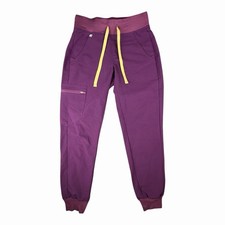 FIGS Zamora Jogger Scrub Pants Deep Purple XXS/P Women Technical Collection