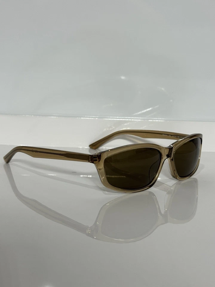 Gafas de sol Balenciaga BB0401S 004 beige acetato unisex marrón Foto 2 de 4