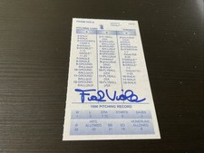 STRAT-O-MATIC Signed Card  Frank Viola Toronto 1996
