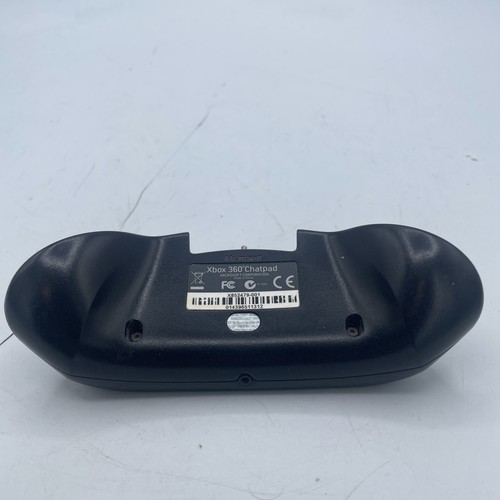 Xbox 360 Controller Keypad Microsoft Black ChatPad OEM Original - Picture 3 of 6