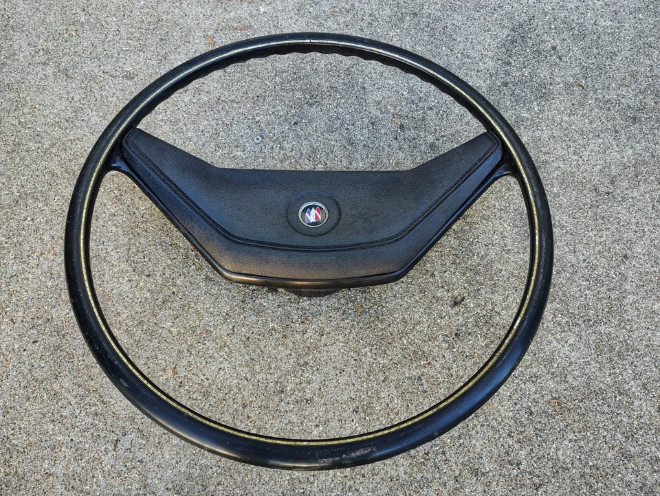 Buick Electra 225 Wildcat Riviera GS 1969 1970 OEM volante negro Foto 3 de 4