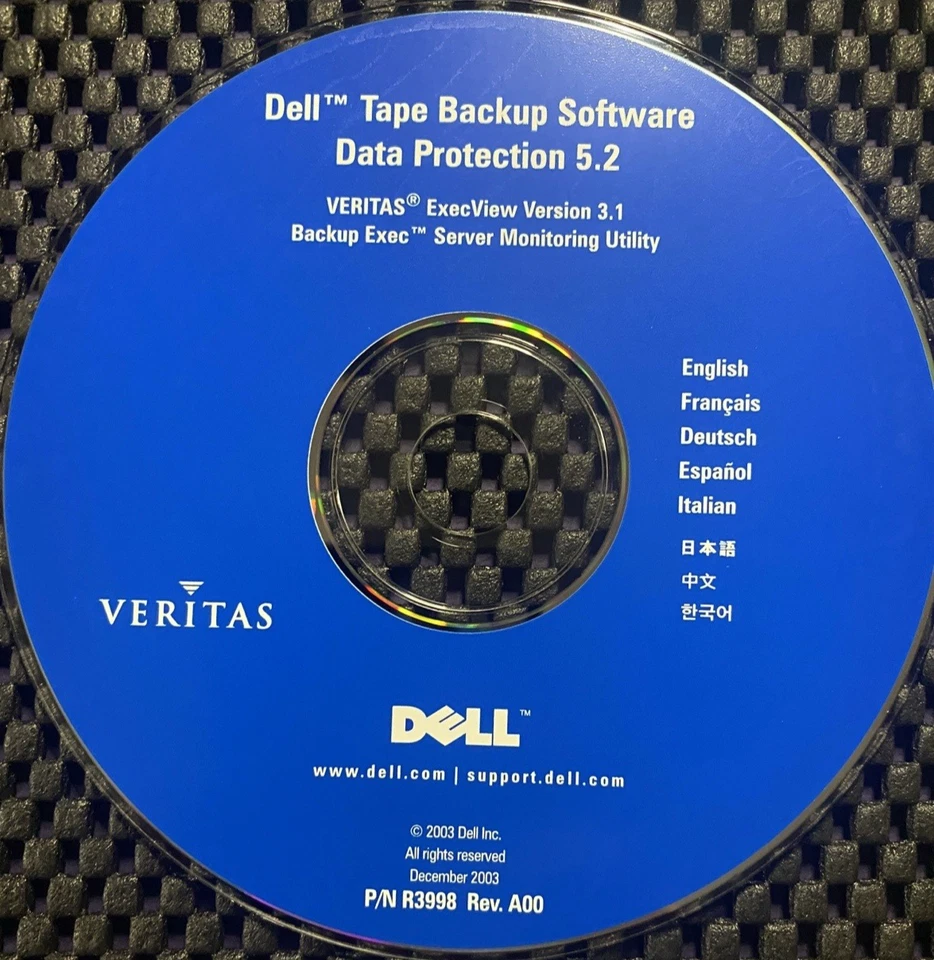 VINTAGE SOFTWARE | VERITAS Backup Exec 9.1 Windows & NetWare - DELL 3 CD SET - Image 4 of 4