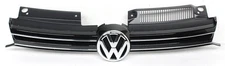 1K9-853-651-G-ZLL OEM Black with Chrome Grille For VW Golf, Jetta Wagon