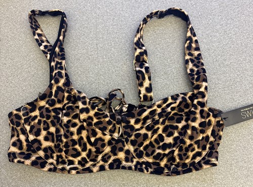 Victoria Secret, Essential Full-Coverage Bikini Top. 36C. True Cat. NWT