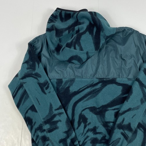 Nike ACG Jacket Youth Large Green Polartec Fleece Hooded Full Zip Ski Wolf Tree - Picture 10 of 15