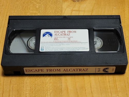 Escape from Alcatraz (VHS, 1990) READ - Picture 7 of 11
