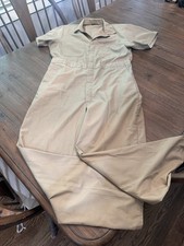 Vintage Sears Perma Prest Painters Coveralls Mechanic Workwear 46 Chest USA
