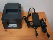 Star Micronics TSP650 Point Of Sale Receipt Printer Serial w/Pwr Adapter