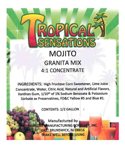 MEZCLA DE BATIDO DE BEBIDA CONGELADA / GRANITA 4 PLUS 1 CONCENTRADO - Imagen 51 de 104