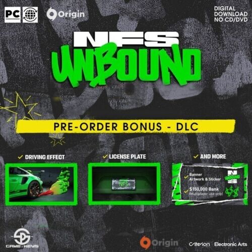 Need for Speed Unbound Pre-Order Bonus DLC EU PS5 | eBay