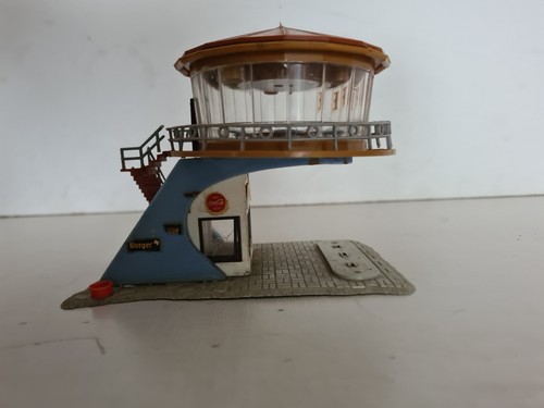 Faller B-214/215, Autoraststätte, retro, gebr., unvollständig, Ersatzteilspender - Bild 5 von 5
