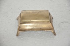 Vintage Brass Handcrafted Small Fine Quality Inkpots, Collectible