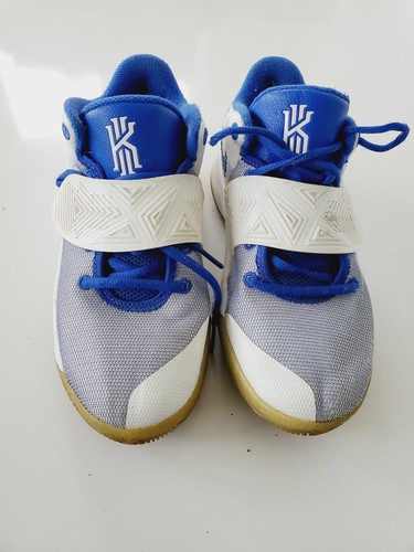 Nike Kyrie Flytrap 3 Mens Size 5.5 White Varsity Royal BQ3060-100 Basketball - Afbeelding 8 van 13