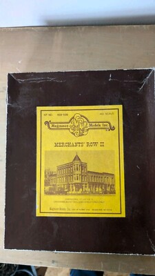 Magnuson Models M539 HO Merchant's Row II Model Building Kit