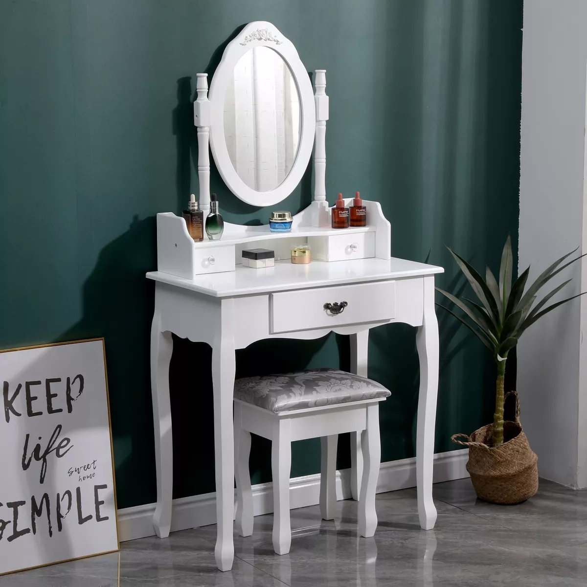 Makeup desk fantastic online furniture