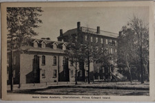 Charlottetown Canada Notre Dame Academy Prince Edward Island Vintage Postcard