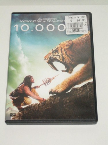 DVD Film: 10000 BC (2008 nach einem Buch von Roland Emmerich)