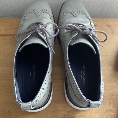Cole Haan Grand Evolution Wingtip Oxford Men\'s Size 11M Gray C26319 Dress Shoes Cole Haan Grand Evolution Wingtip Oxford Men main image 3