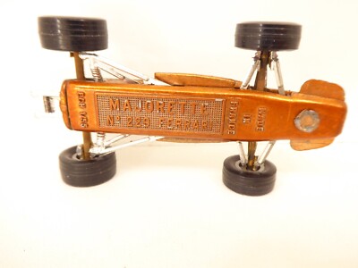 Miniature Majorette Ferrari F1 N°229 Shell - Rouge Métallique - Fabriquée En France