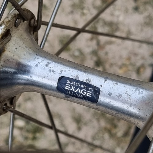 Shimano Exage HB-RM50 FH-HG50 Naben auf Araya VX-300 Felgen 700c Laufräder Laufradsatz - Bild 12 von 24