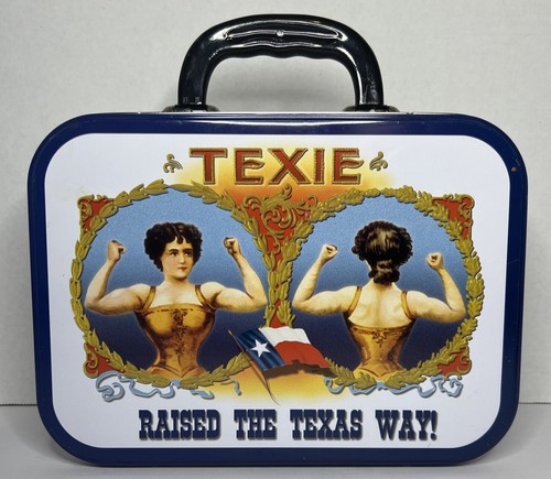 Don’t Mess With Texas Vintage Metal Lunch Box Tin 2000 - Picture 2 of 8