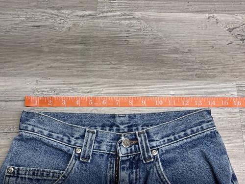 Vintage Lee Pipes Jeans Youth Size 26x25 Baggy 90s Skater Grunge Y2K Jnco Style - Picture 11 of 13