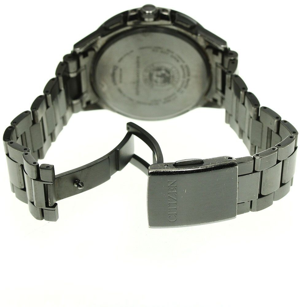 CITIZEN アテッサ AT9045-58E ブラックチタン 吸い込まれるような黒さ。ATTESAブラックチタン™は｢ダークモード
