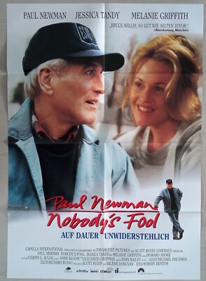 P180 Original Kinoplakat  NOBODY'S FOOL Paul Newman / Jessica Tandy