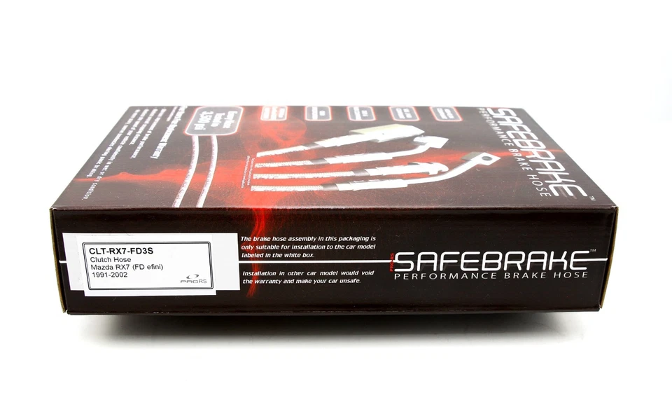 Actualización de embrague Mazda RX7 FD3S efini 1991-2002 - SAFEBRAKE trenzado Foto 3 de 3