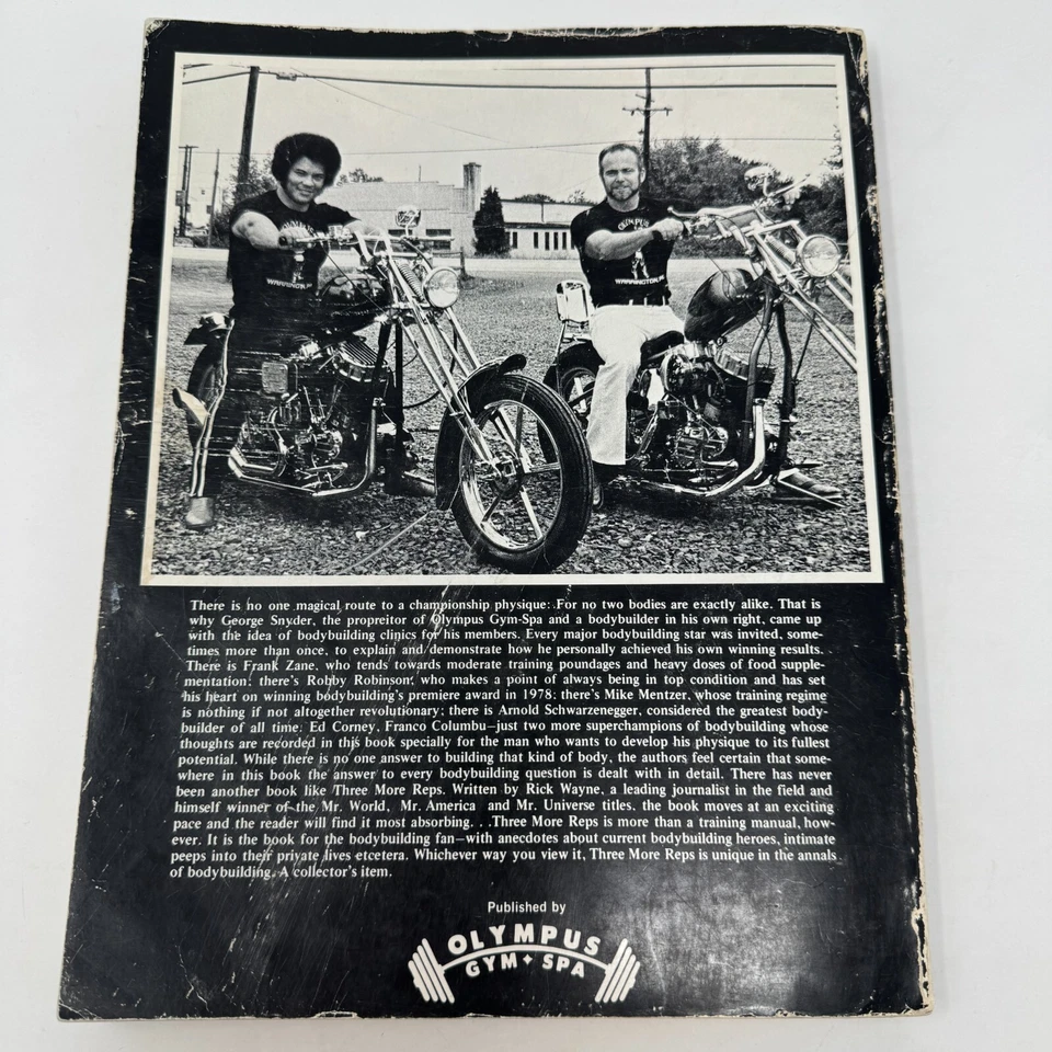 George Snyder / 3 More Reps The Science Of Advanced Bodybuilding Book 1 1st ed - Image 2 of 4