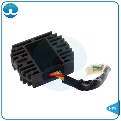 Black Voltage Regulator Rectifier 3430-016 for 1997-1998 Arctic Cat Bearcat 454 - Picture 6 of 15