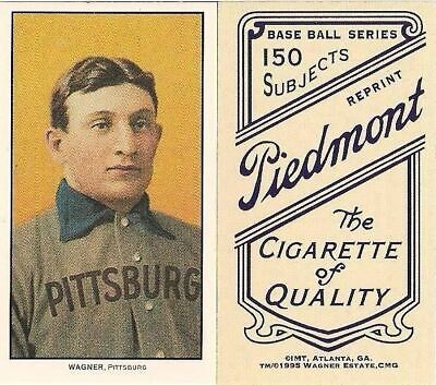 Honus Wagner, 1909 T-206 Reprint Tobacco Baseball Card, Pittsburgh,  Piedmont | eBay