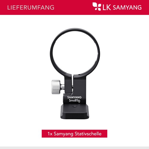 Samyang Bride de trépied pour objectifs Sony E-Mount - Bild 9 von 9