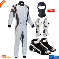 Kit de traje de carreras de karts Sublimataion 2025 + pasamontañas gratis | zapatos y guantes | Elite
