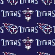 Tennessee Titans  NFL AFC South Cotton Fabric