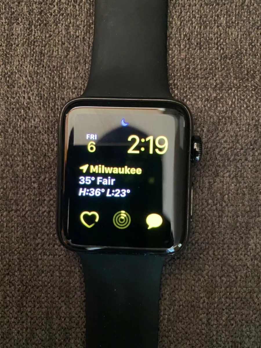 Stainless steel 42mm apple watch 2025