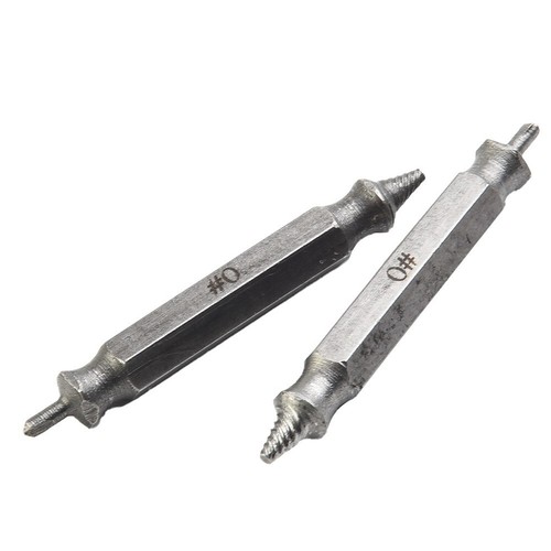 Extractor de tornillos dañado de ingeniería de precisión 2 piezas para tornillos problemáticos - Imagen 11 de 24