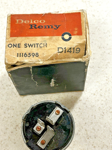 1960 1961 Chevy/GMC Truck 1960-!961-1962-63-64 Corvair NOS Delco Ignition Switch