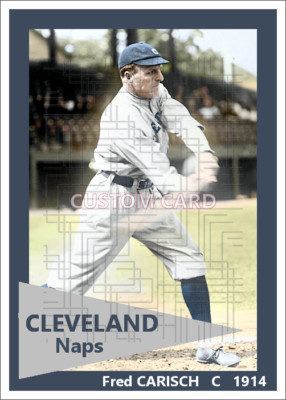 1913 Cleveland Naps Affiche Classique De Photo D'équipe De Baseball | Oeuvre De Motivation Pour La Décoration Murale De La Maison, Du Bureau Et De La Salle De Sport - France - Foto 2