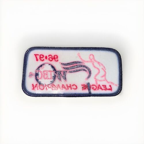 Parche Campeón Liga WIBC 96-97 Congreso Internacional de Bolos Mujer De Colección - Imagen 2 de 2