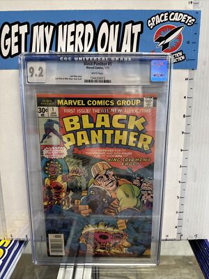 Black Panther #1 1977 Kirby Royer CGC 9.2 Comic Book Graded
