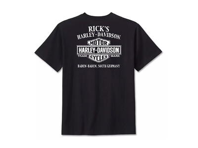 【HARLY DAVIDSON】クローム タイプ Tシャツ T-Shirt Pour Homme Harley-Davidson